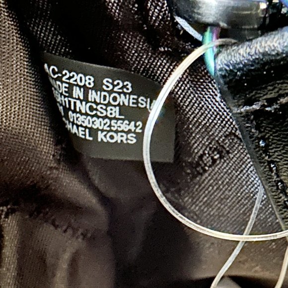 Michael Kors Manhattan Medium School Satchel Shoulder Crossbody Bag Black - Picture 10 of 12